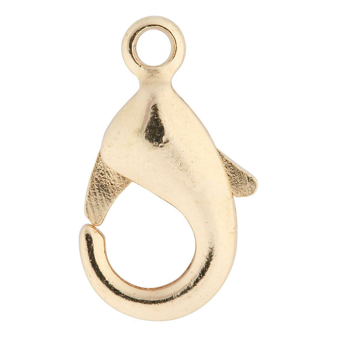 Creativ company karabijnhaken, l: 10,1 mm, verguld, 5 stuk 1 doos