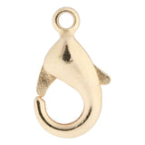 Creativ company karabijnhaken, l: 10,1 mm, verguld, 5 stuk 1 doos