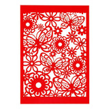 Creativ company patroonkarton rood, 10st.