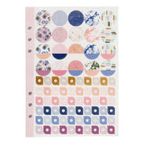 Creativ company stickerboek bloemen a5 voor planner, 578st.