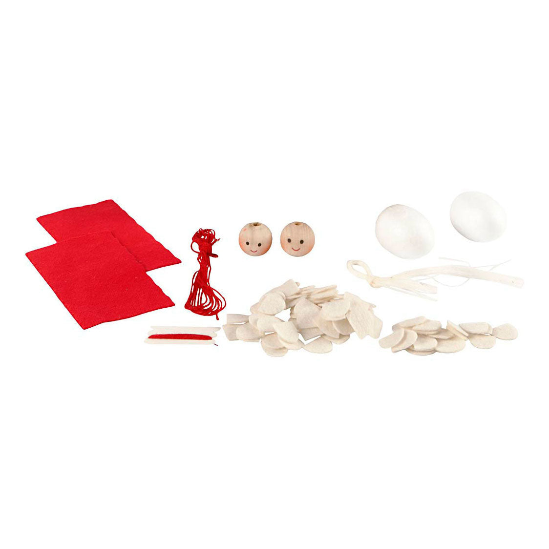 Creativ company creative mini kit kerstelven hangers maken