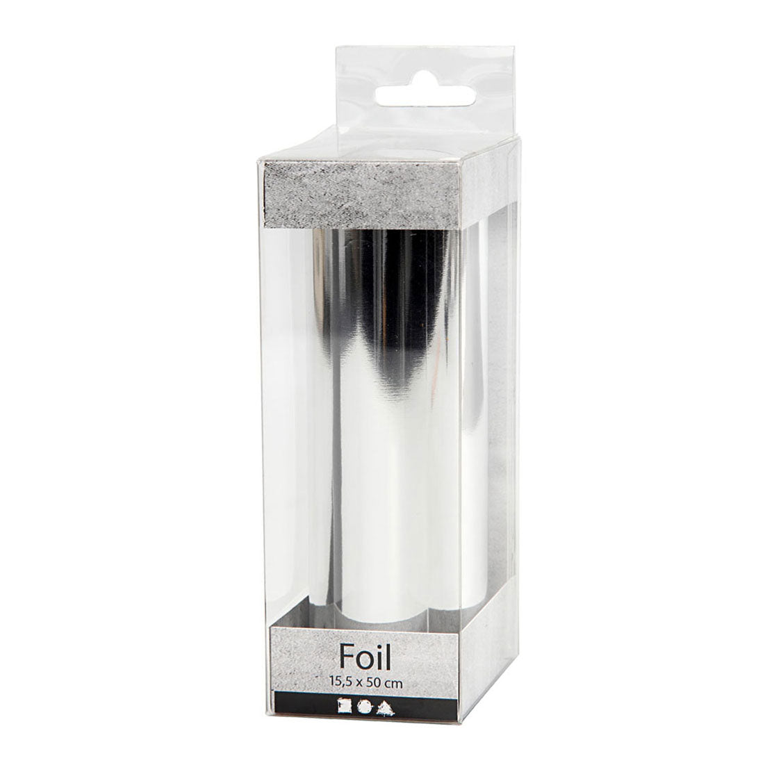 Creativ company deco folie zilver, 50cm