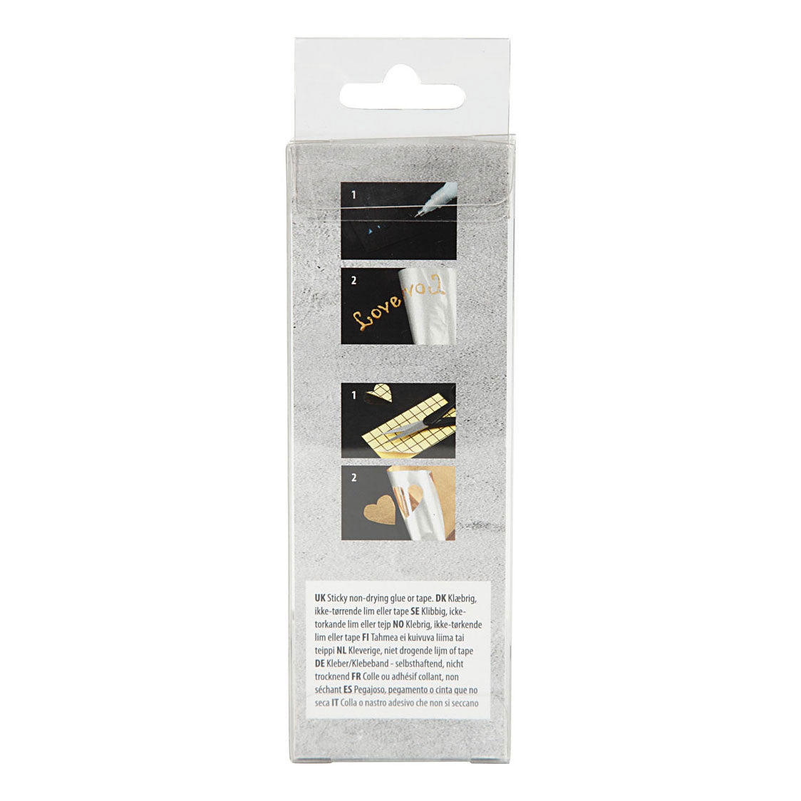 Creativ company deco folie zilver, 50cm