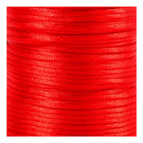 Creativ company satijnkoord, dikte 2 mm, rood, 50 m 1 rol
