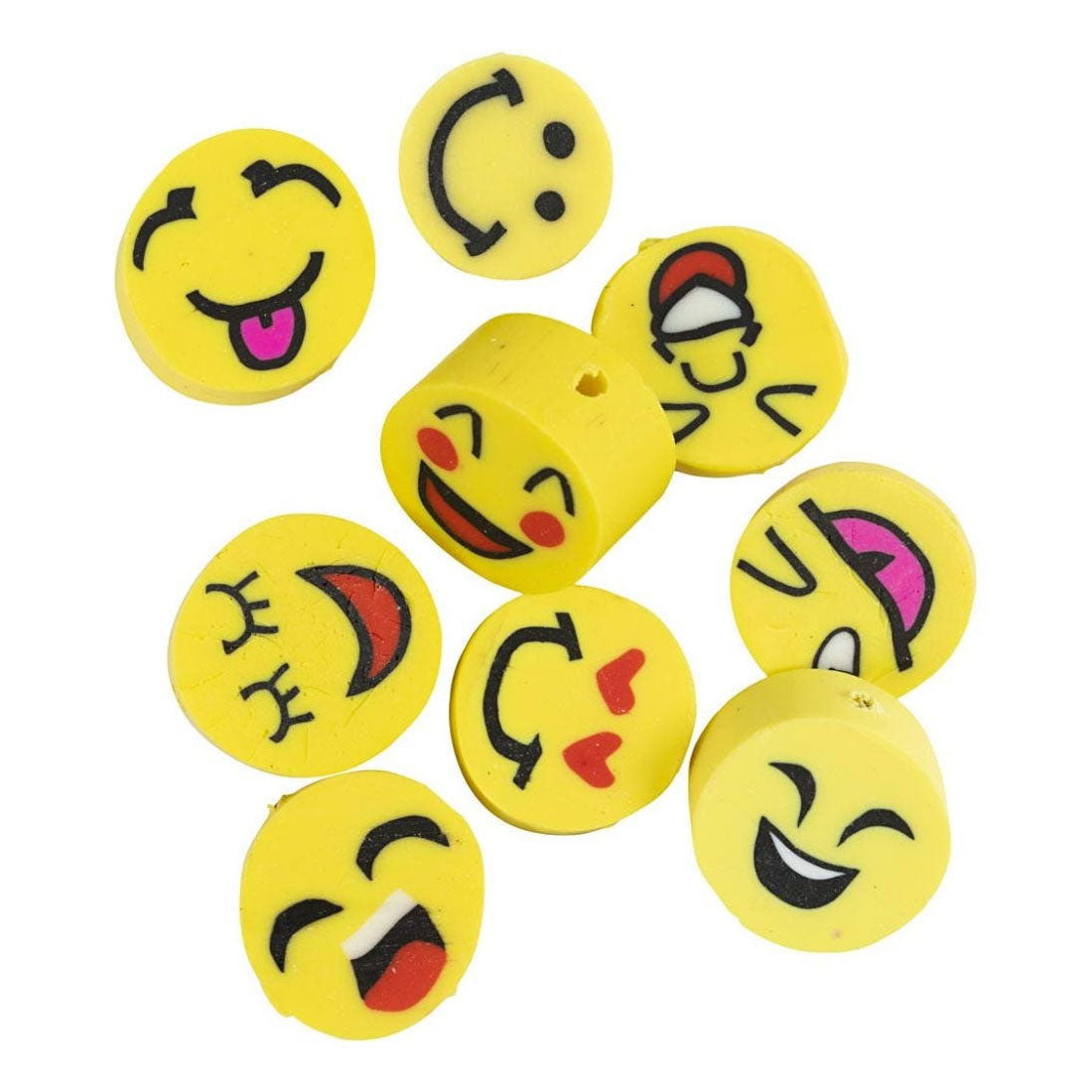 Creativ company figuurkralen smiley, 60st.