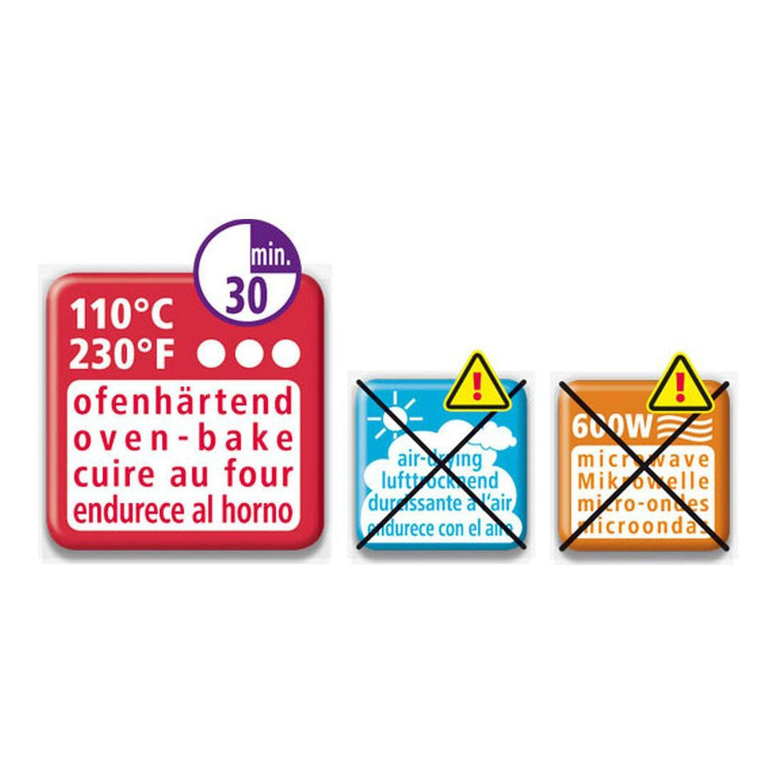 Creativ company fimo professional boetseerklei wit, 85 gram