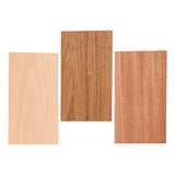 Creativ company bamboe fineer beuken eiken mahonie, 3 vellen