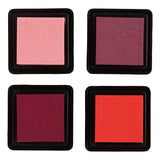 Creativ company stempelinkt, h: 2 cm, afm 3,5x3,5 cm, peach, roze, lichtroze, donkerroze, 4 stuk 1 doos