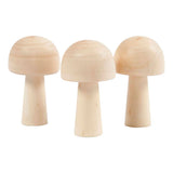 Creativ company paddestoel, h: 5,2 cm, d 2,9 cm, 3 stuk 1 doos