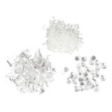 Creativ company kunstsneeuw wit glitter, 3st.