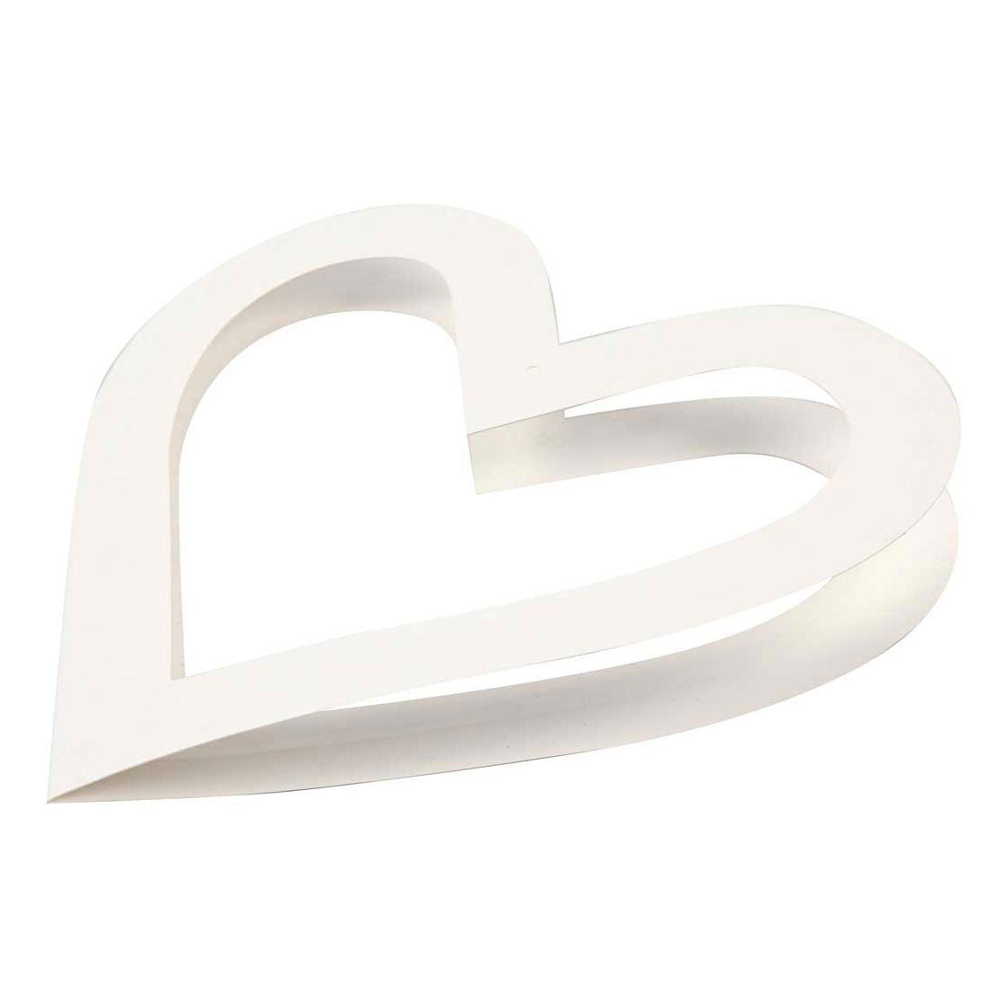 Creativ company harten lijst karton 18x18cm, 16st.