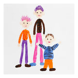 Creativ company acrylverf voor kinderen glossy extra kleuren, 6x20ml