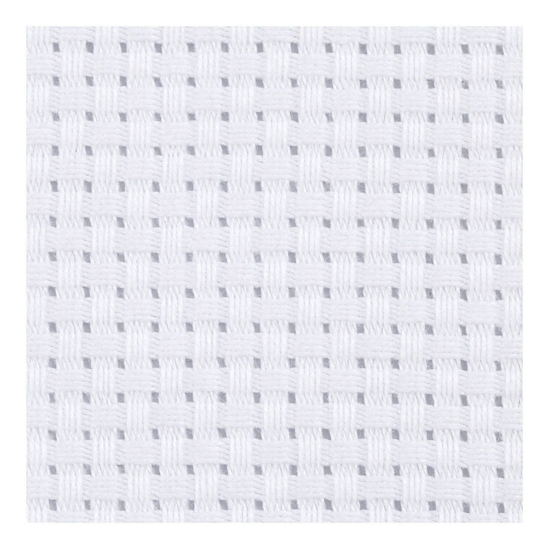 Creativ company aida wit 35 vierkanten per 10 cm, 50x50cm