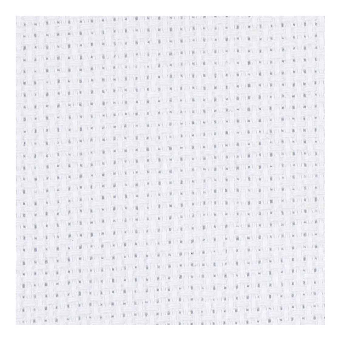 Creativ company aida wit 70 vierkanten per 10 cm, 50x50cm