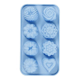 Creativ company siliconen gietmal cakejes blauw