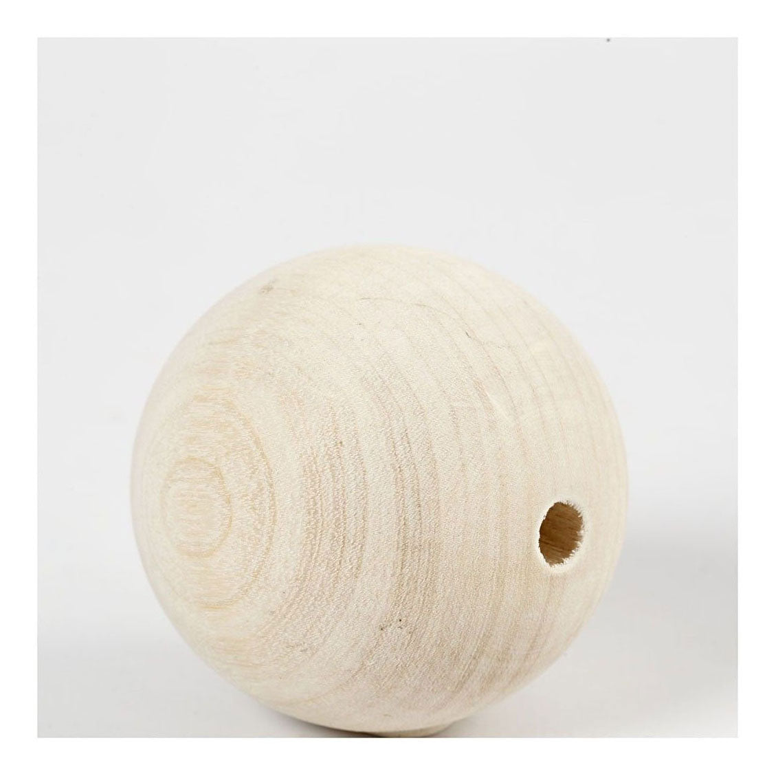 Creativ company houten kraal 6mm, 3st.
