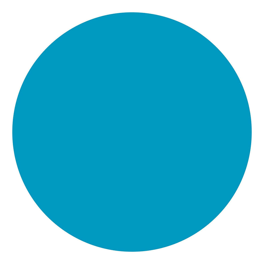 Creativ company textile color dekkende textielverf - turquoise blauw, 250ml