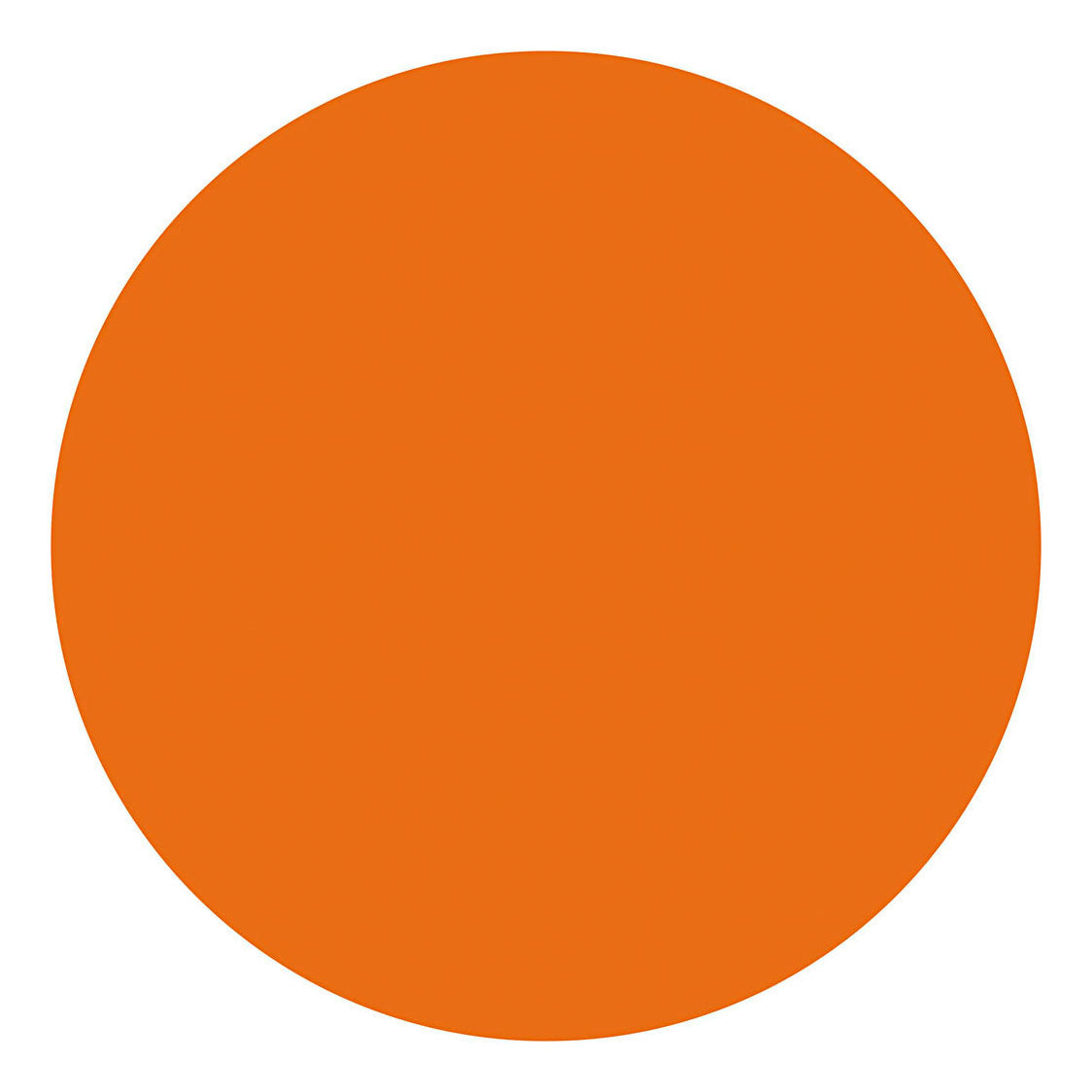Creativ company textile color dekkende textielverf - oranje, 250ml