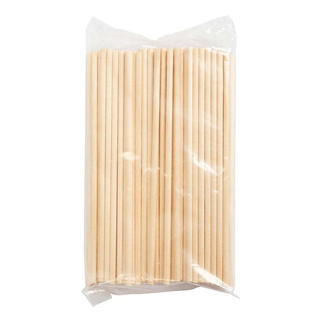 Creativ company ronde stokken 15cm, 100st.