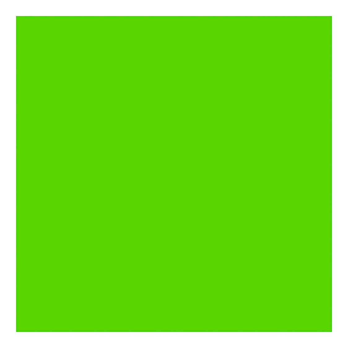 Creativ company textile color semi-dekkende textielverf - neon groen, 500ml
