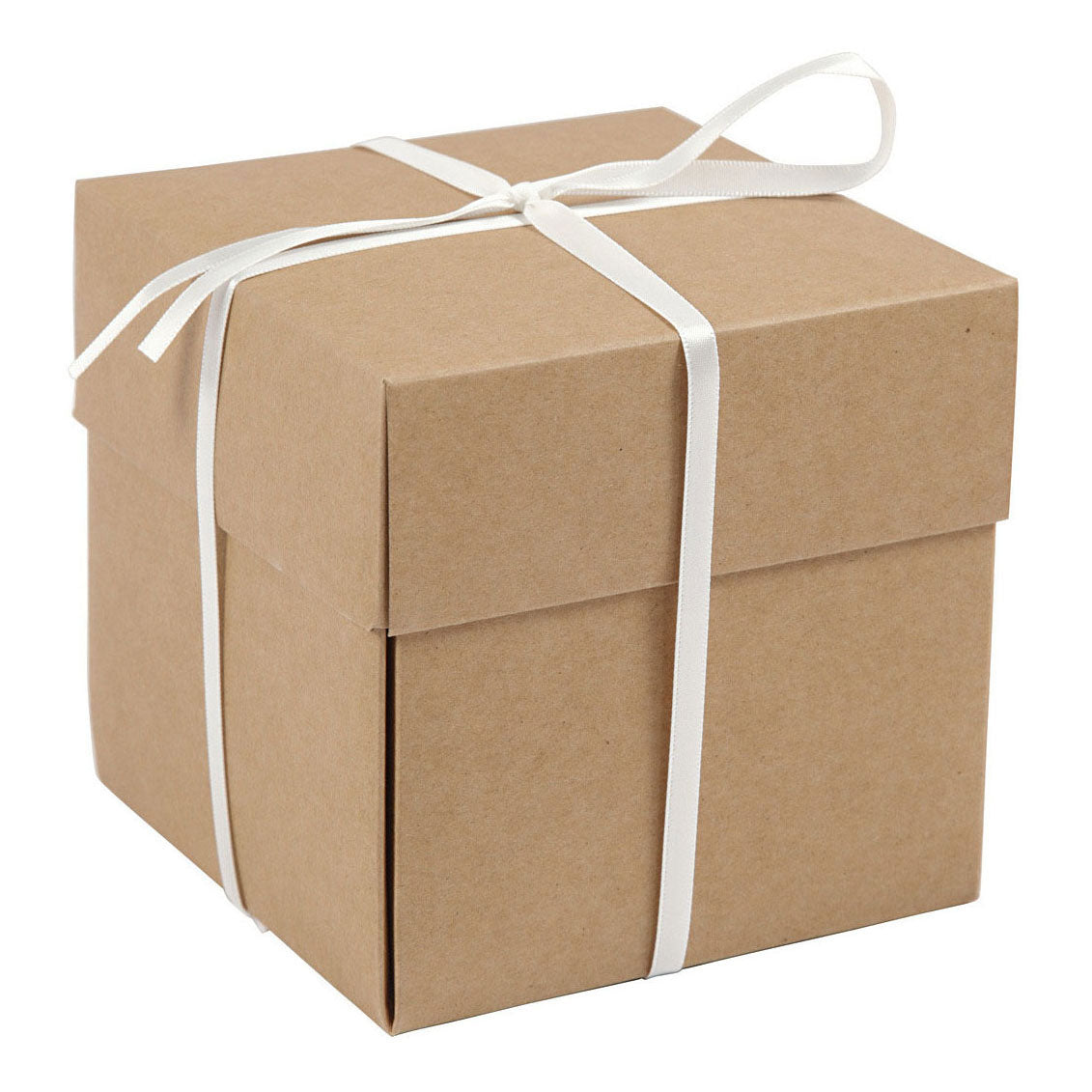 Creativ company explosion box geschenkdoos naturel set