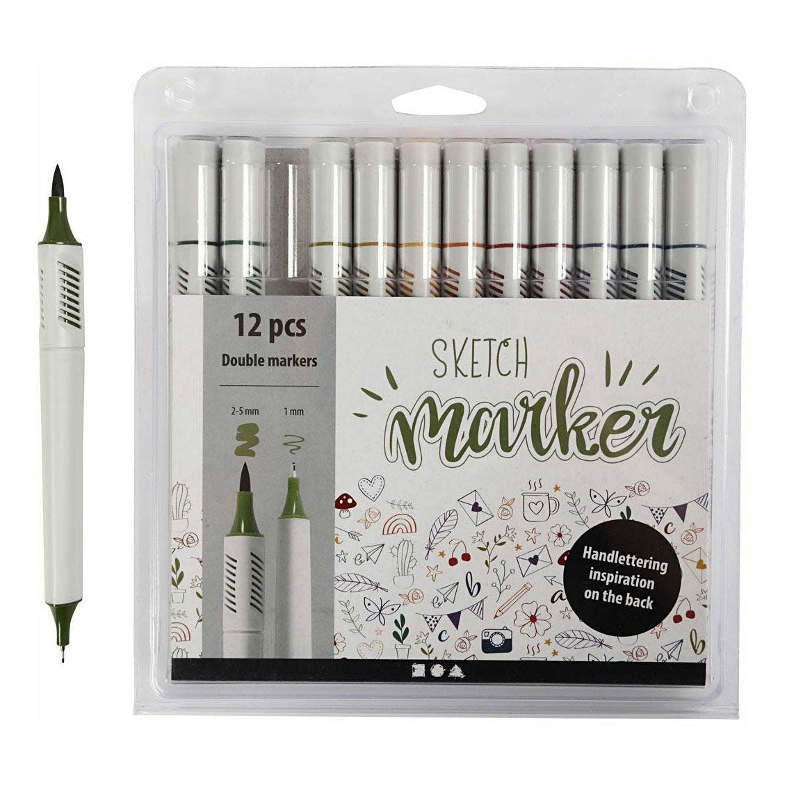 Creativ company tekenstiften pastel, 12st.