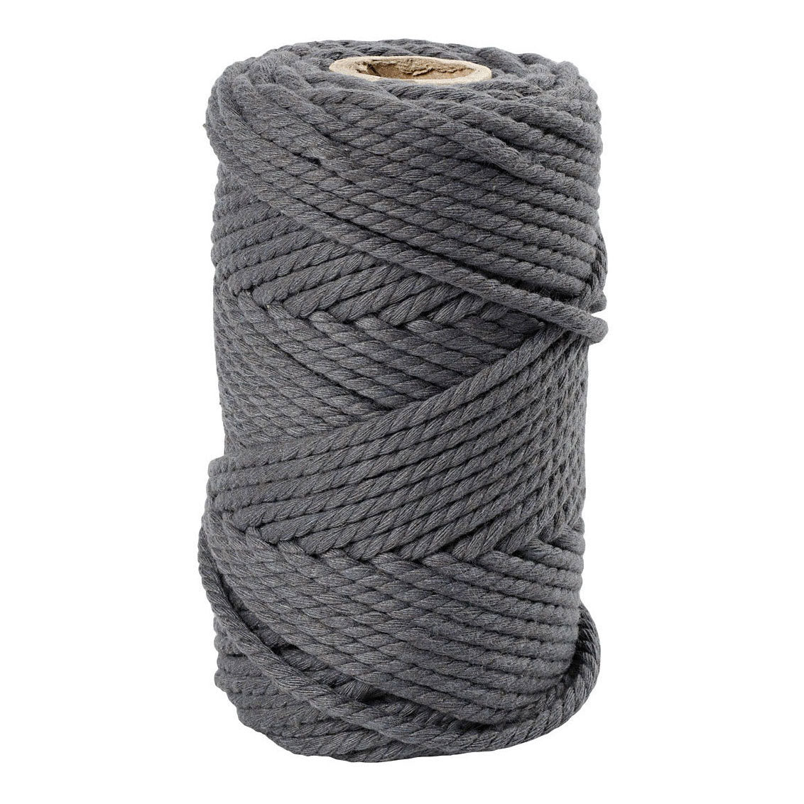 Creativ company macrame koord grijs, 55m