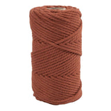 Creativ company macrame koord bunt orange, 55m