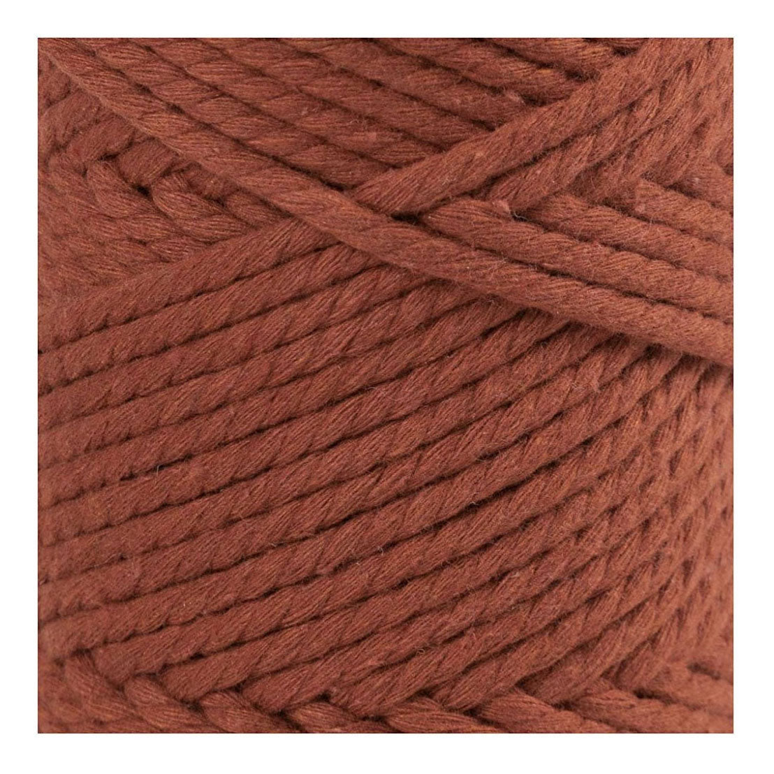 Creativ company macrame koord bunt orange, 55m