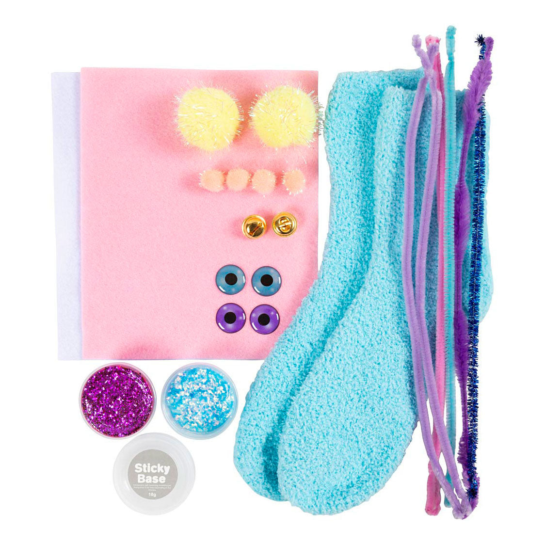 Creativ company hobbyset sokkenmonster maken
