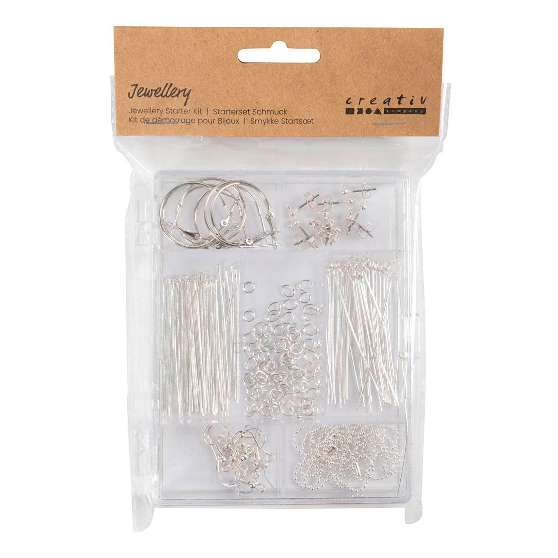 Creativ company sieraden verzilverd startset