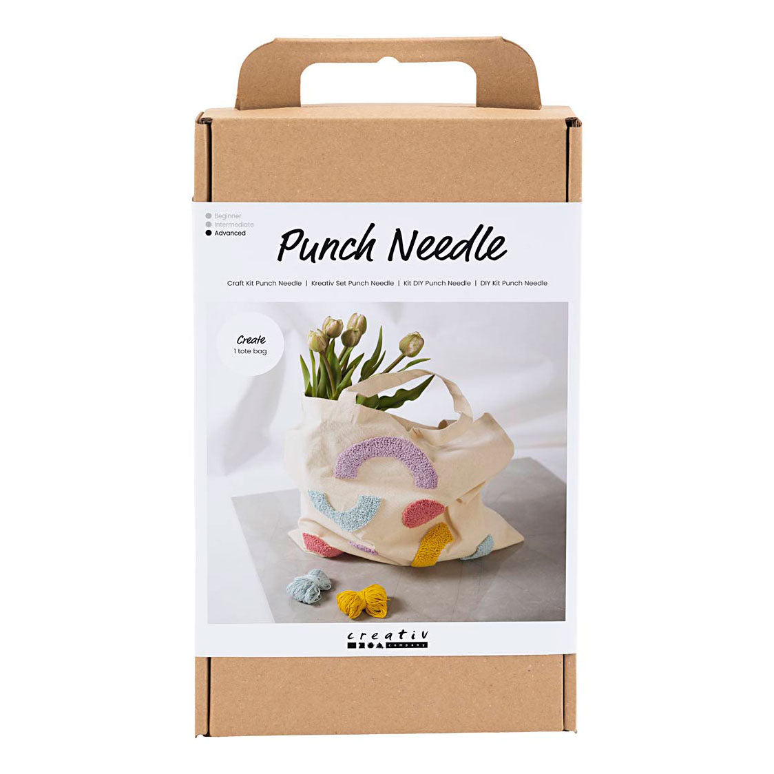 Creativ company hobbyset punch needle draagtas versieren