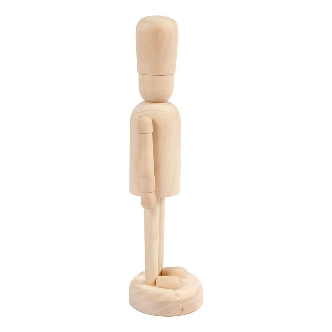Creativ company houten figuur op voet, 45cm