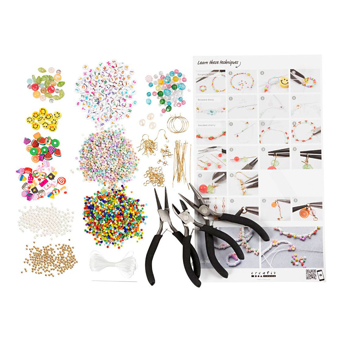 Creativ company starter hobbyset sieraden maken met kralen