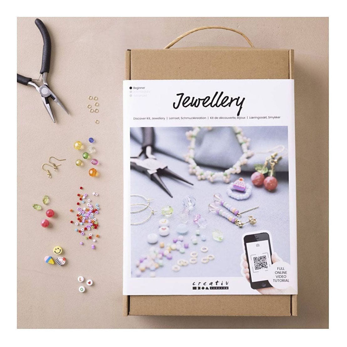 Creativ company starter hobbyset sieraden maken met kralen