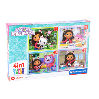 Clementoni 4in1 Puzzel Gabby's Poppenhuis