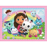 Puzzel gabby's poppenhuis 30 en 48 stukjes en memo