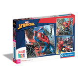 Clementoni puzzel 3x48 stukjes spiderman
