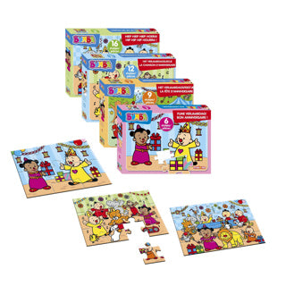 Bumba puzzel 12 stuks het verjaardagslied