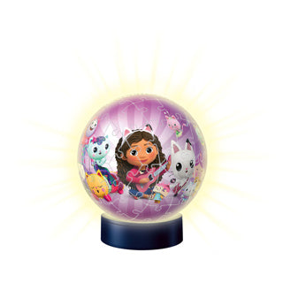 Ravensburger puzzel 3d met licht gabby's dollhouse
