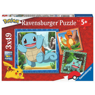 Ravensburger Pokémon: Charmander, Bulbasaur and Squirtle