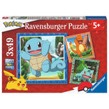 Ravensburger Pokémon: Charmander, Bulbasaur and Squirtle