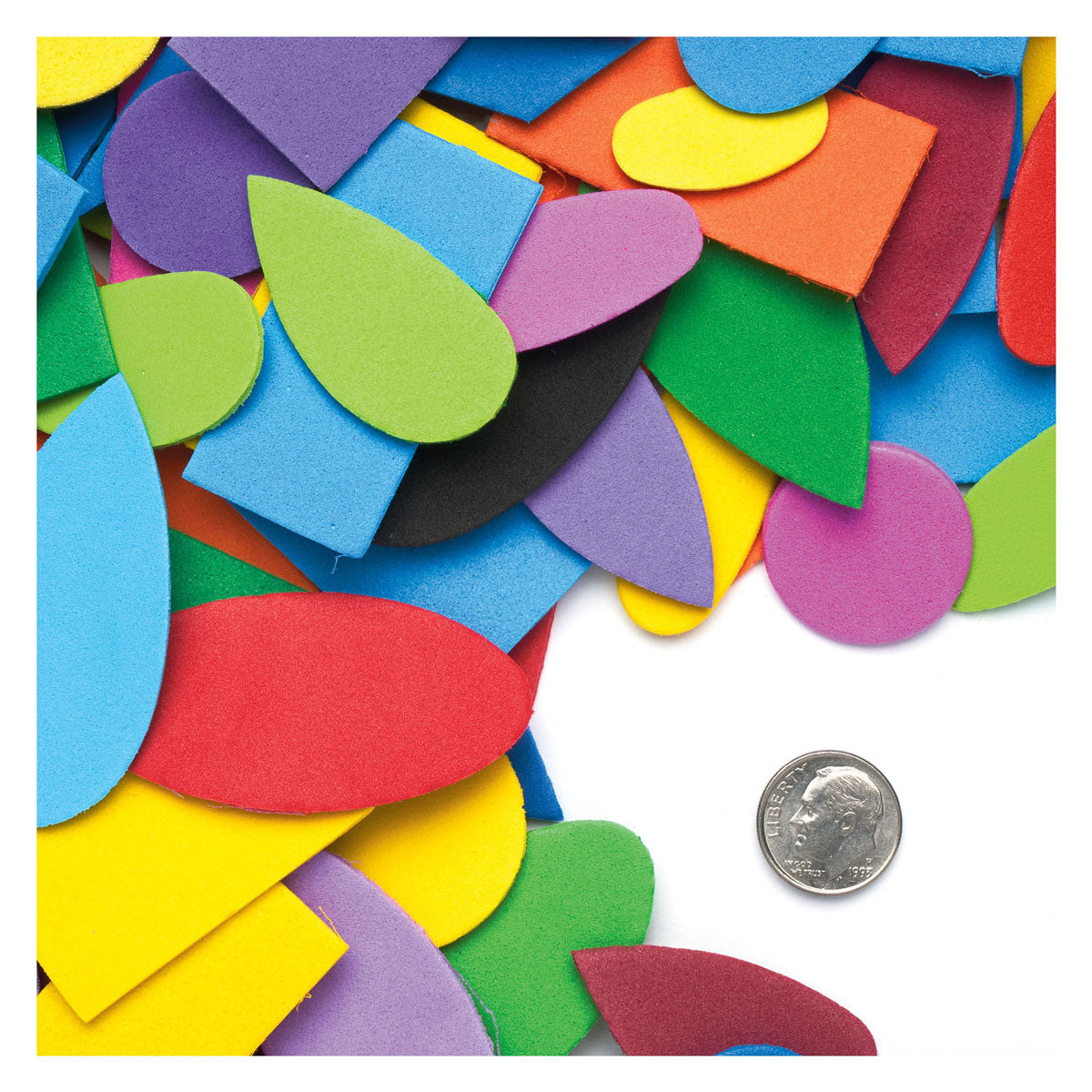 Colorations - foam vormen in zak, 4475st.