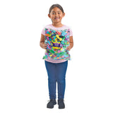 Colorations - foam vormen in zak, 4475st.