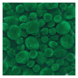 Colorations - pom poms groen, 100st.
