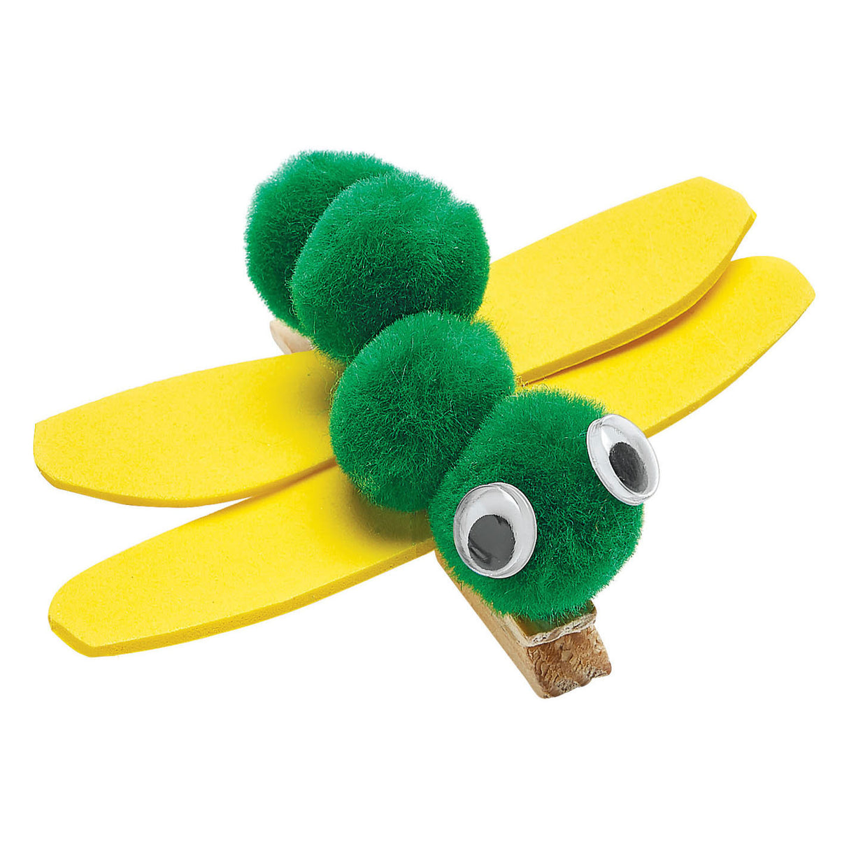 Colorations - pom poms groen, 100st.