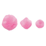 Colorations - pom poms roze, 100st.