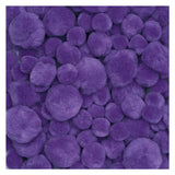 Colorations - pom poms paars, 100st.