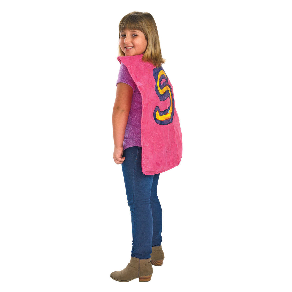 Colorations - versier je eigen superhelden cape, set van 6