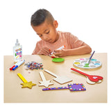 Colorations - diy houten stokvormen 4 designs, 20st.